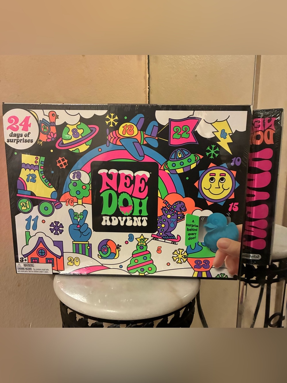 Needoh Advent Kids Toy Calendar - Bright Multicolor